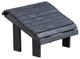 Captiva Casual Premium Footstool, Greystone
