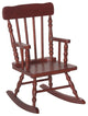 Gift Mark Childs Spindle Rocking Chair (Cherry)