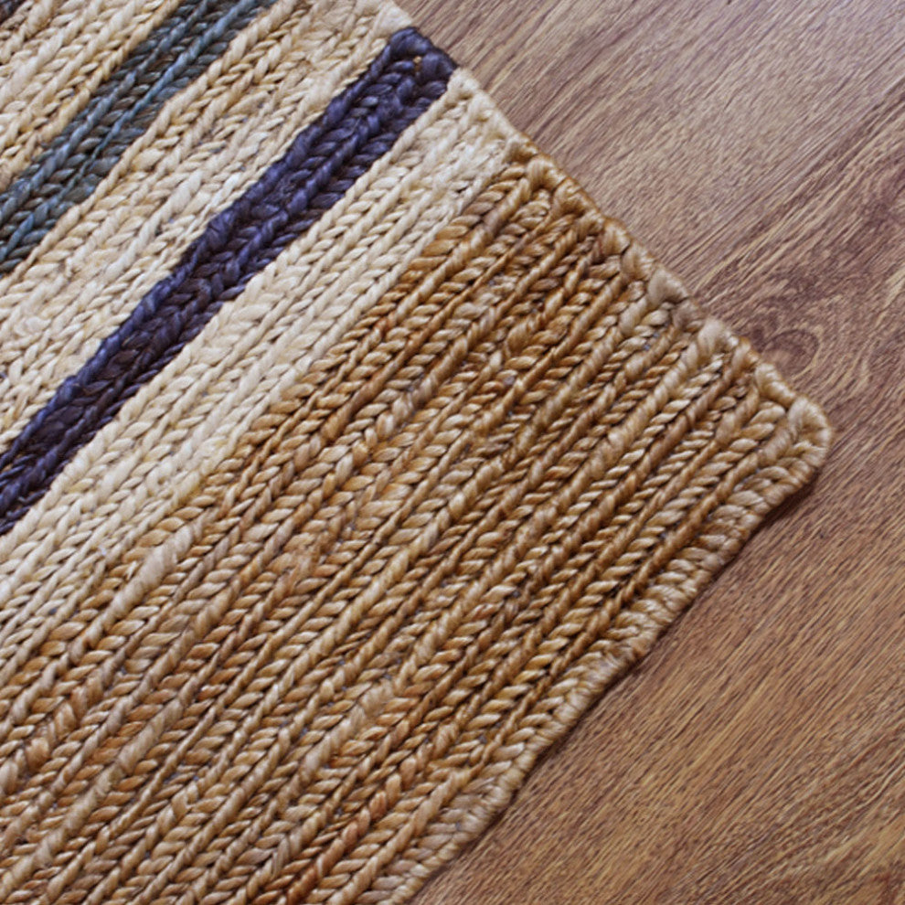 HAND KNOTTED SUMAK JUTE ECO-FRIENDLY SOLID AREA RUGS, Brown,Contemporary,Outdoor