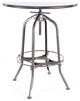 Design Lab Toledo 1 Adjustable Bar Table Gray