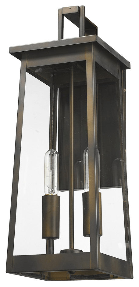 Alden 2-Light Oil-Rubbed Bronze Wall Light