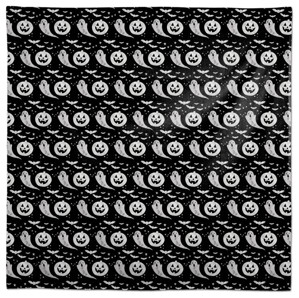 Ghouls And Pumpkins 58x58 Tablecloth