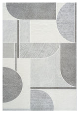 Dynamic Rugs Polaris 2x3.11 Polyester Area Rug 46002-6171 Ivory/Gray