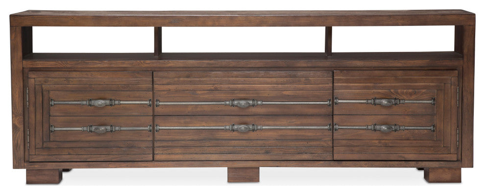 Carrollton Media Console - Rustic Ranch