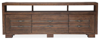 Carrollton Media Console - Rustic Ranch