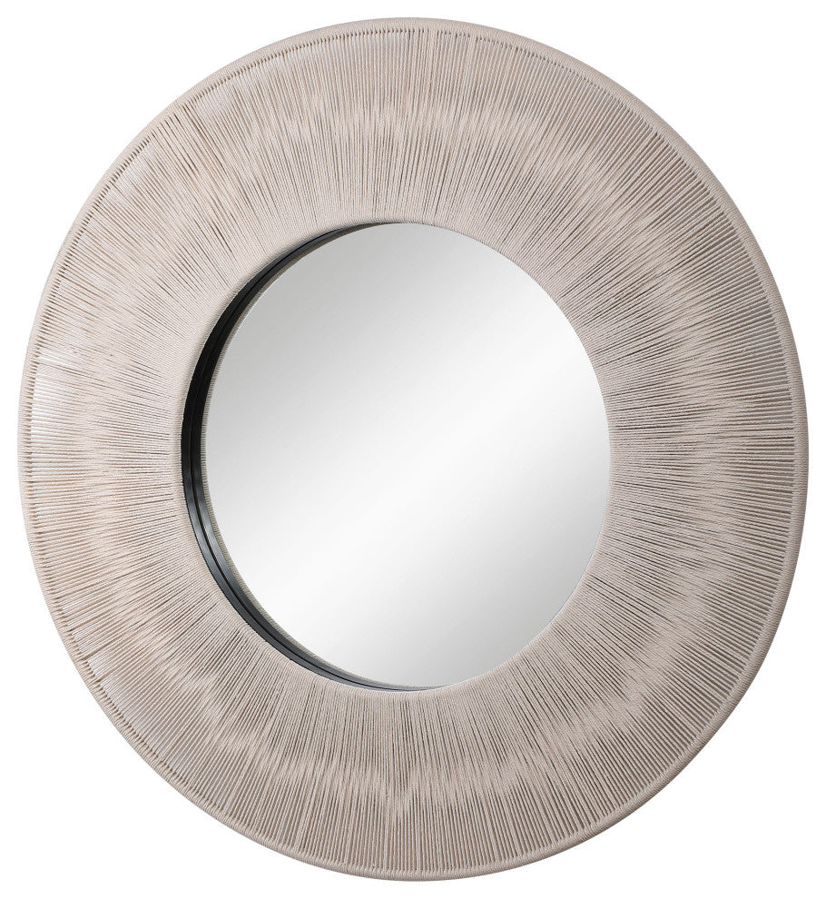 Uttermost Sailor's Knot Round Mirror