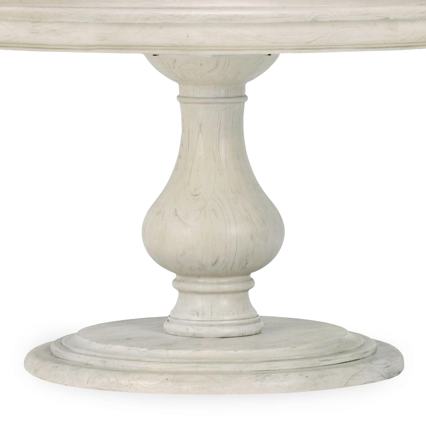 The Adrienne Dining Table, 54", Warm Gray, French Country, Round