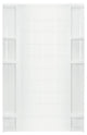 Sterling, Shower Wall Panel, White, 48"x1"x72.5"