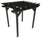 The Sequoia Professional Commercial Grade Ridgecrest 8x8 Pergola, Black