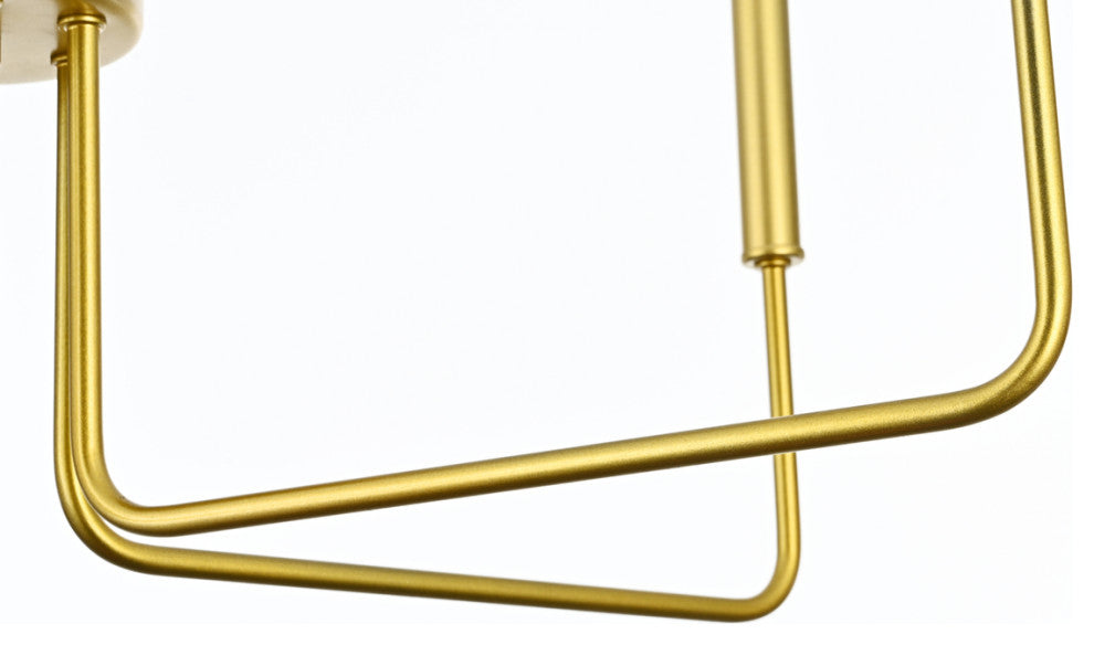 26" Pendant Light, Brass