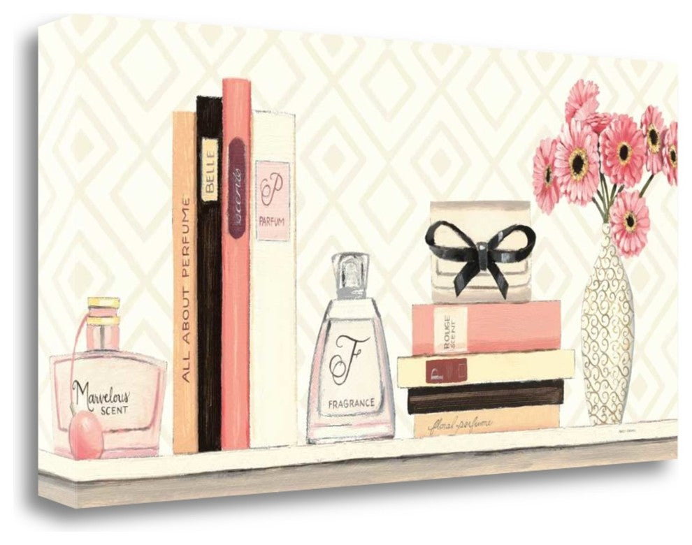 "Parfum Chic II" By Marco Fabiano, Giclee Print on Gallery Wrap Canvas