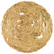 Molten Disc Wall Art, Gold Leaf, Medium