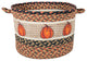 Uharvest Pumpkin Printed Utility Basket, 13"x9"