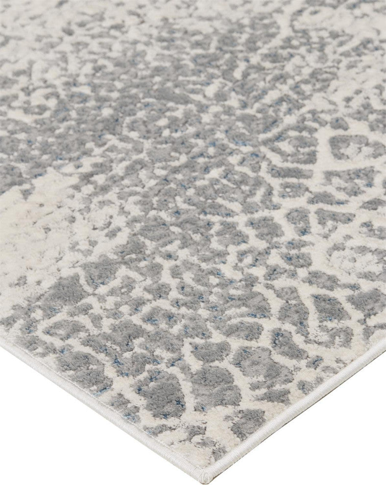 Aurelian R3401 Modern/Casual Rug, Gray/Blue, 9'2"x12'