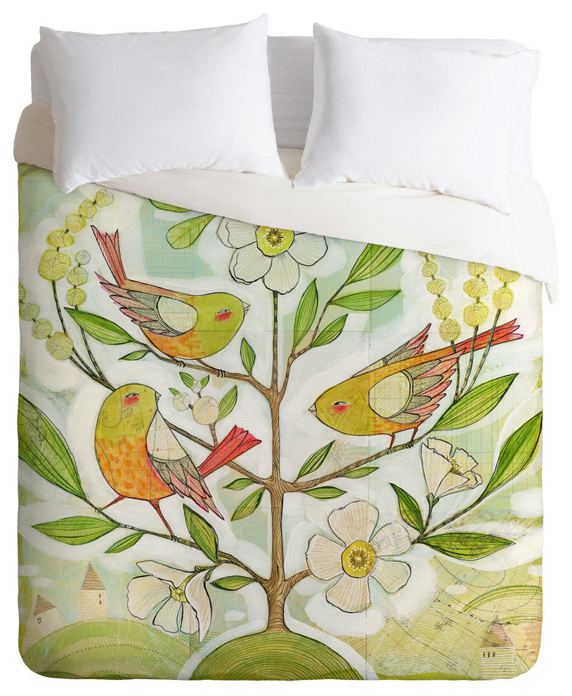 Deny Designs Cori Dantini Community Tree Duvet Cover - Lightweight