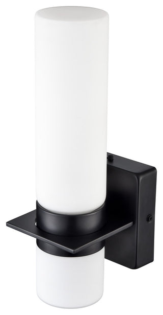 LED Light 4.25 in. Matte Black Outdoor