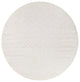 Nourison Versatile 10'' x Round Ivory White Modern Rug