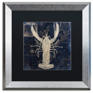 Color Bakery 'Maritime Blues II', Silver Frame, Black Mat, 16x16
