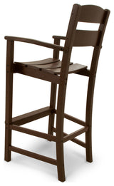 Ivy Terrace Classics Bar Arm Chair, Mahogany