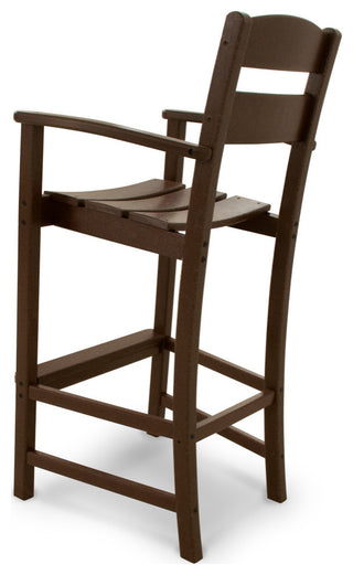 Ivy Terrace Classics Bar Arm Chair, Mahogany