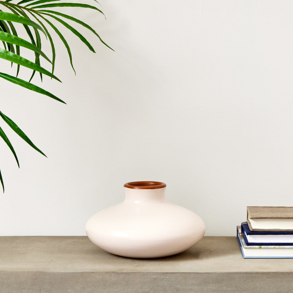 Fiorella Small White Vase