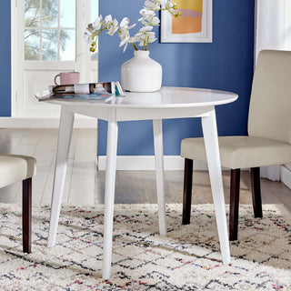 Vision 35" Round Dining Table EEI-3750-WHI