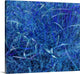 "Big Grass Surreal Abstract" Wrapped Canvas Art Print, 24"x21"x1.5"