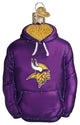 Old World Christmas Minnesota Vikings Hoodie Ornament For Christmas Tree