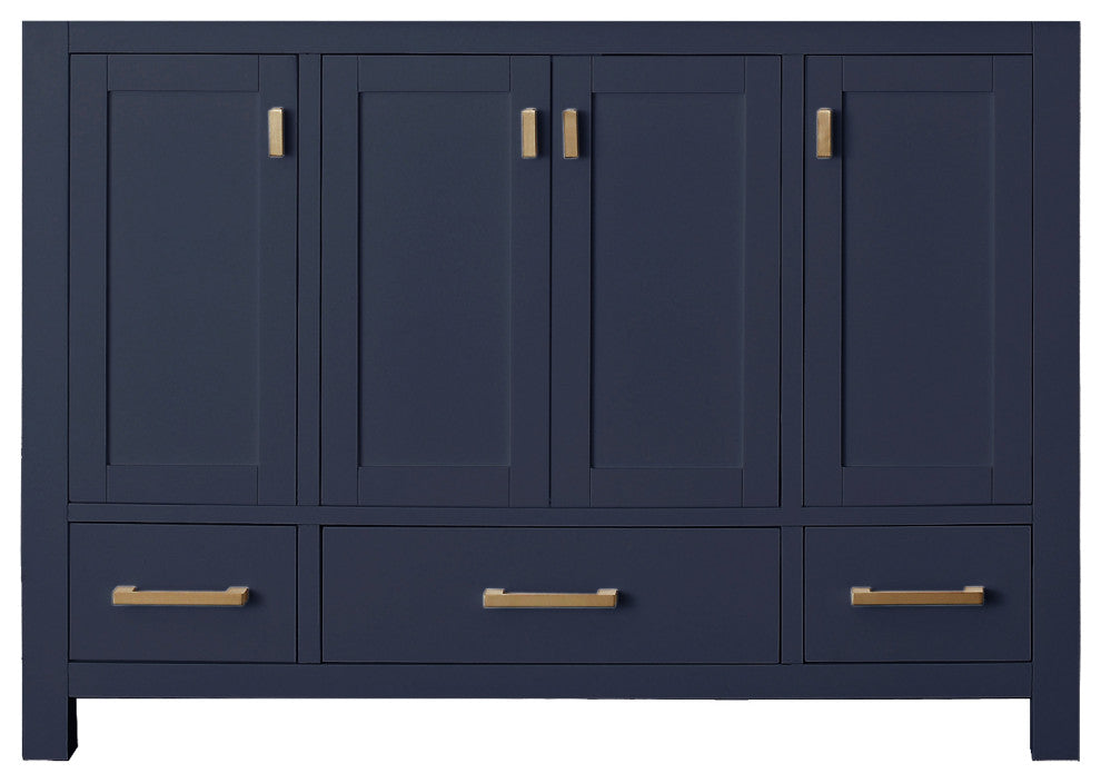 Avanity Modero 48" Bath Vanity Only, Navy Blue