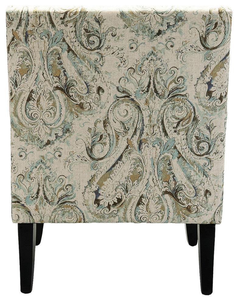 Herrera Classic Armchair With Pattern, Paisley Beige