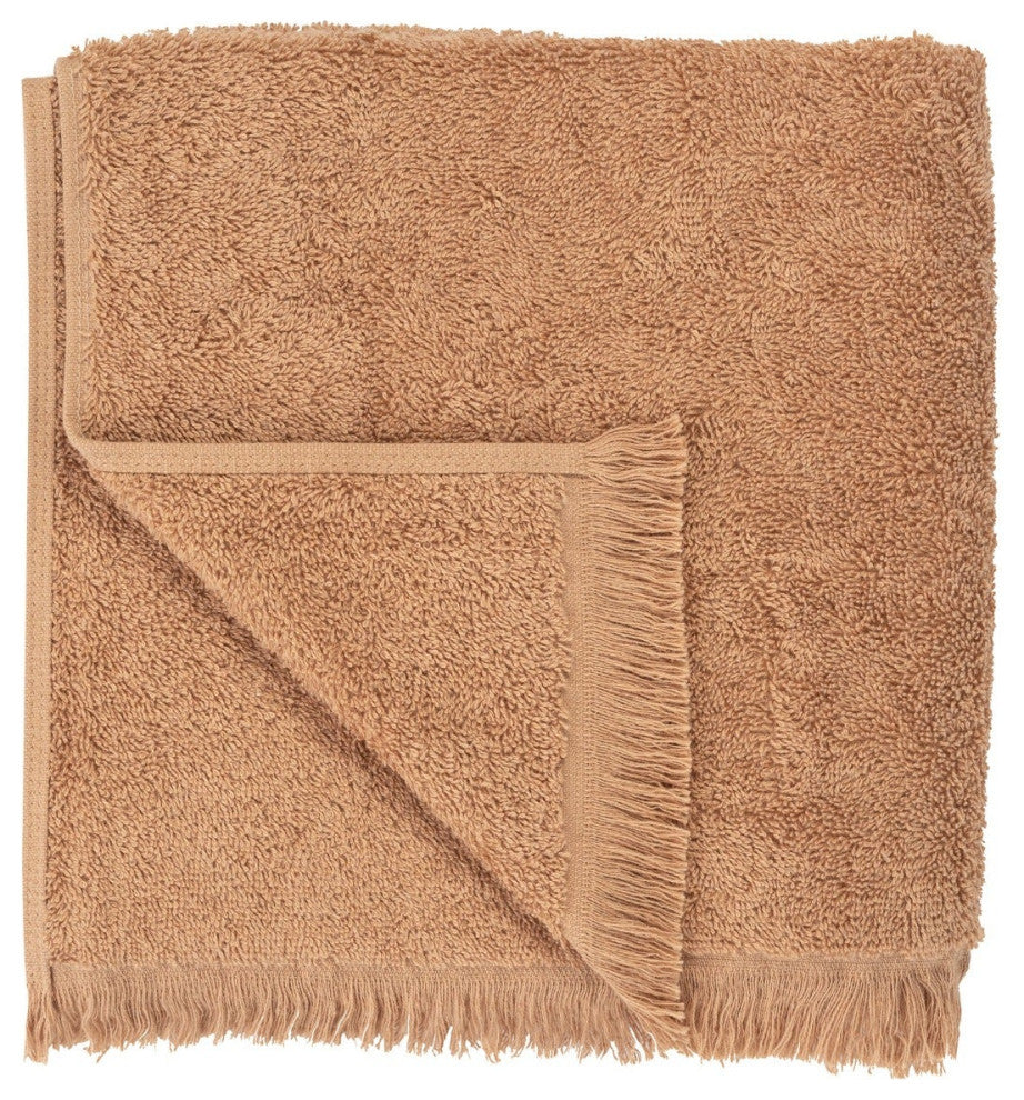FRINO Guest Hand Towels, XL, Tan