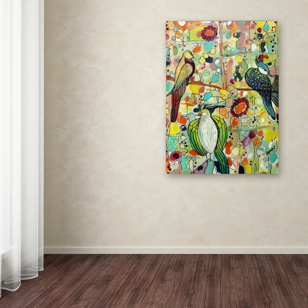 'Assemble' Canvas Art by Sylvie Demers