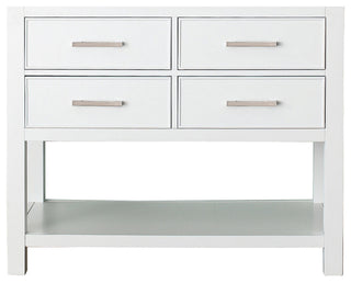 Avanity Brooks 42" Vanity Only, White Finish