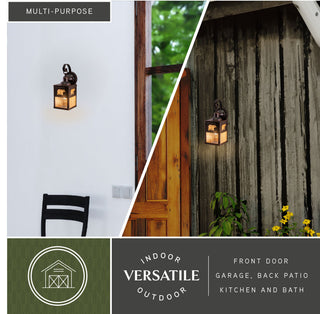 Bozeman 5" Outdoor Wall Light Burnished Bronze