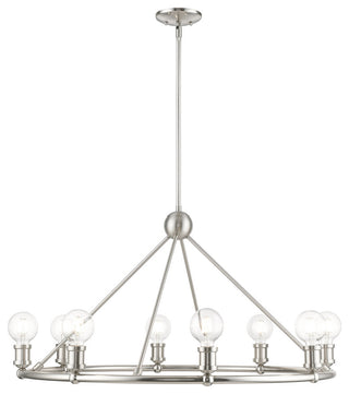 Lansdale 8 Light Brushed Nickel Chandelier