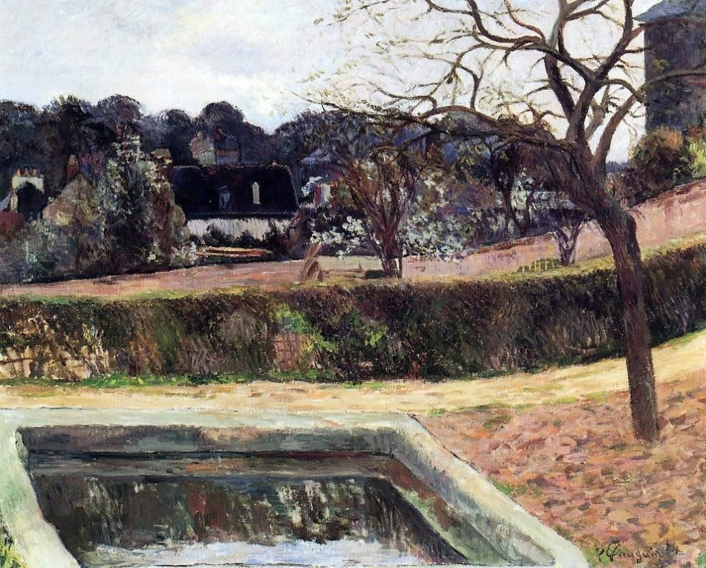 Paul Gauguin The Square Basin Wall Decal