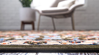 Unique Loom Green Espahan Cape Cod 2' 2 x 3' 0 Area Rug