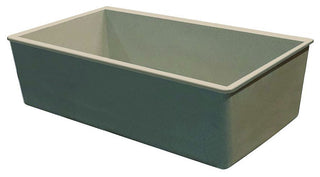 Transolid Zero 30"x18" silQ Granite Single Bowl Kitchen Sink, Champagne