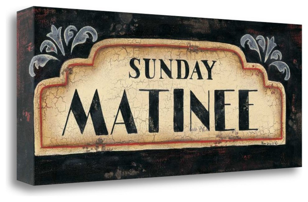 "Matinee" By Kim Lewis, Giclee Print on Gallery Wrap Canvas, Ready to Hang