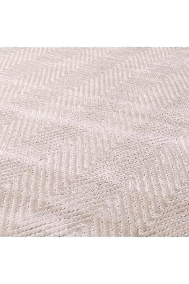 Off-White Carpet 6' x 8' | Eichholtz Herringbone, 7'x10'