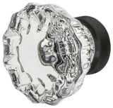 Crystal 1 3/8" Cabinet Knob in Timeless Bronze