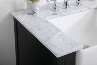 Home Living 22" Farmhouse Black-Light Bathroom Vanity