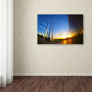 'Air Force Memorial 15' Canvas Art by CATeyes