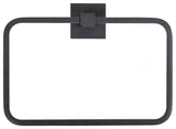 Italia Trieste Series 4 Piece Bathroom Accessory Set in Matte Black