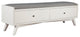 Flynn Bench, White