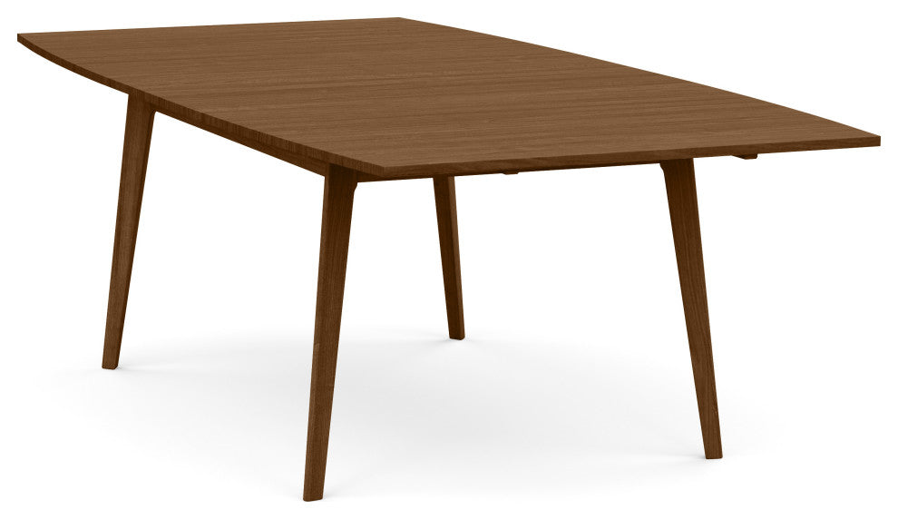 Copeland Catalina Four Leg Extension Table, Natural Walnut, 46x72
