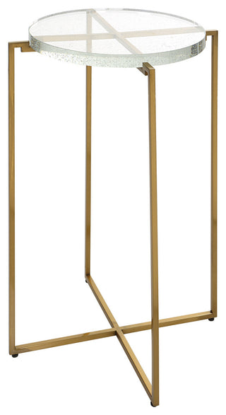 Uttermost 25226 Star-crossed Glass Accent Table