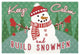 "Retro Christmas II Bright" Digital Paper Print by Janelle Penner, 62"x42"