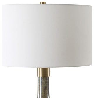 Uttermost Rhine Brown Glass Table Lamp