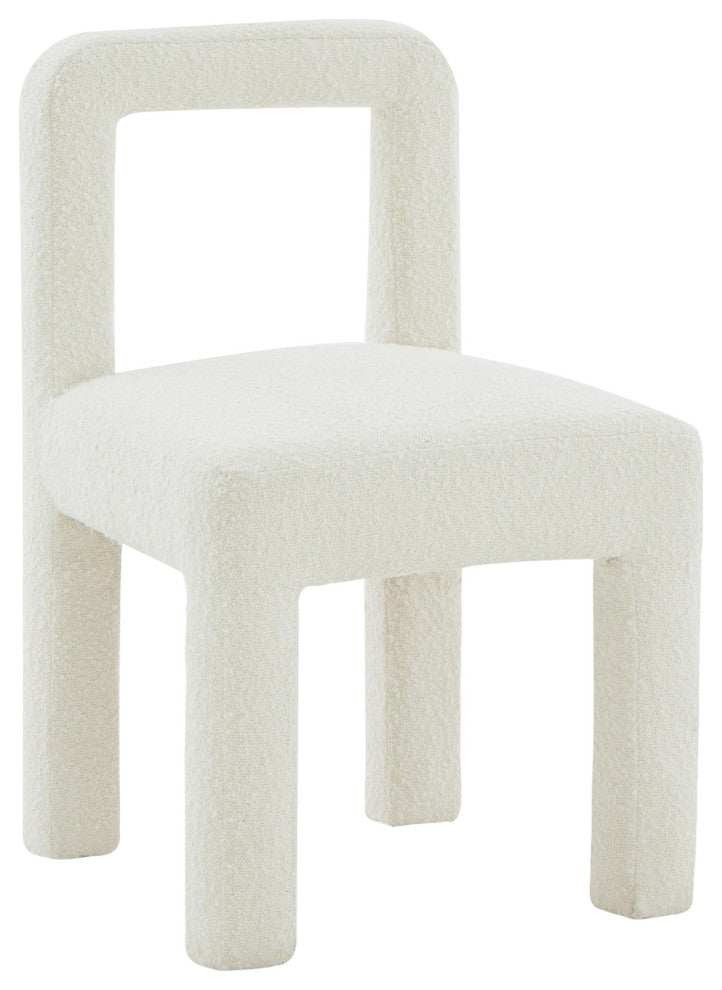 Hazel Cream Boucle Dining Chair